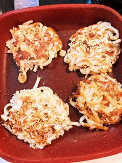 うどんお好み焼き-レシピのメイン写真