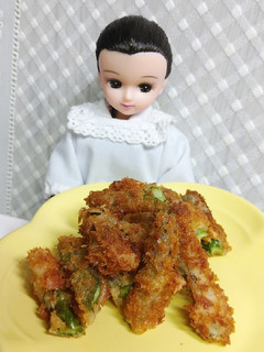 リカちゃん♡アスパラフライ*˖-レシピのメイン写真