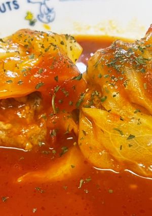 トマト缶でロールキャベツ♡-レシピのメイン写真