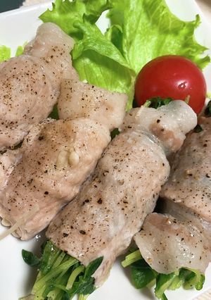 簡単ヘルシー肉巻き-レシピのメイン写真
