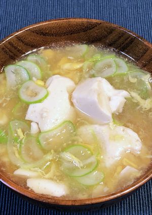 豆腐と卵の和風しょうがスープ-レシピのメイン写真