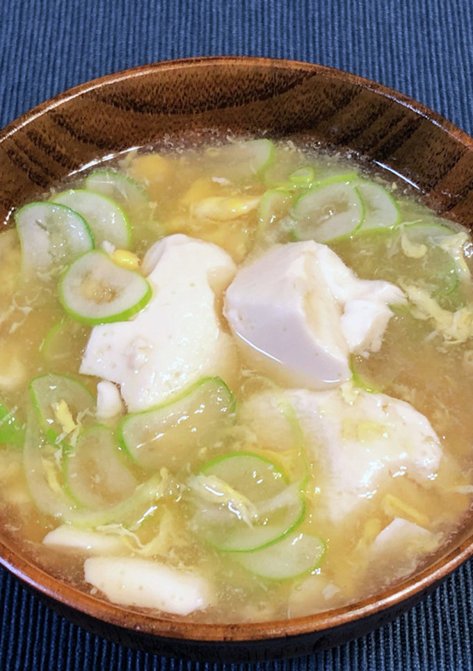 豆腐と卵の和風しょうがスープ-レシピのメイン写真