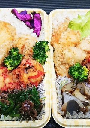 【夫婦弁当⑯】ささみ唐揚げとのり塩蓮根-レシピのメイン写真