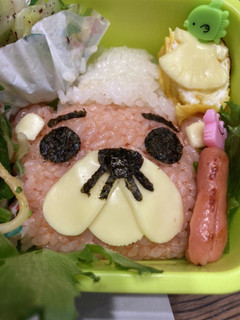 70キャラ弁 ラコスケ どうぶつの森-レシピのメイン写真