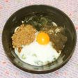 とろ玉わかめ納豆ぶっかけうどん