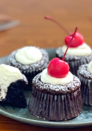 プチ生ガトーショコラ【濃厚チョコケーキ】-レシピのメイン写真