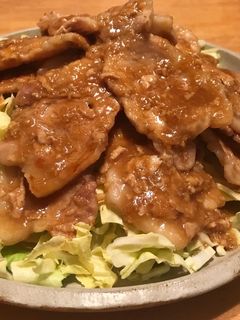 豚の味噌味スタミナ焼きと春キャベツ-レシピのメイン写真