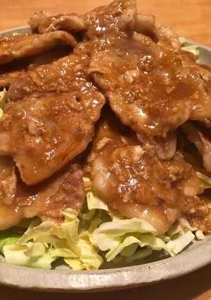 豚の味噌味スタミナ焼きと春キャベツ-レシピのメイン写真