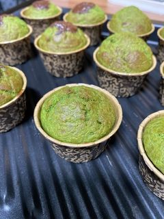 ほうれん草バナナマフィン-レシピのメイン写真