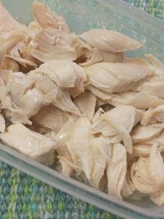 レンジで簡単♪鶏ササミ蒸し-レシピのメイン写真