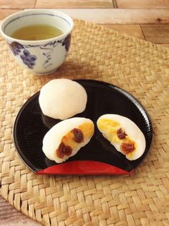 たっぷりレーズンのクリーム大福-レシピのメイン写真