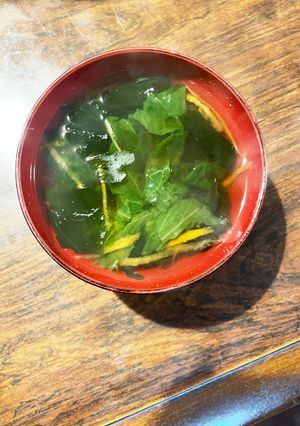 減塩醤油のレタスワカメスープ-レシピのメイン写真