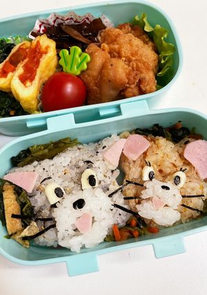 トムとジェリー　キャラ弁-レシピのメイン写真