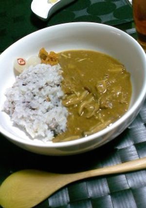 ★4486旬きのこ＆チキンカレー-レシピのメイン写真