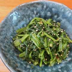 รูปของ ピリ辛おつまみ☆大人のほうれん草胡麻和え
