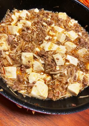 えのきともやしの麻婆豆腐-レシピのメイン写真
