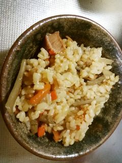 きんぴらリメイク炊き込みご飯-レシピのメイン写真