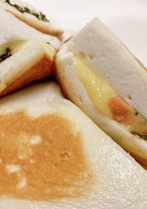 はんぺんの明太チーズはさみ焼き-レシピのメイン写真