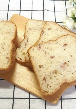 ウインナーとマスタードの食パン☆HB-レシピのメイン写真
