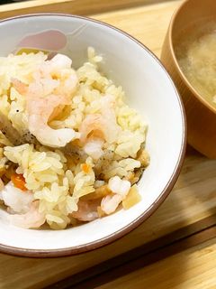 甘えびの炊き込みご飯-レシピのメイン写真