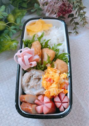 高校1年女子お弁当♡2021.03.31-レシピのメイン写真
