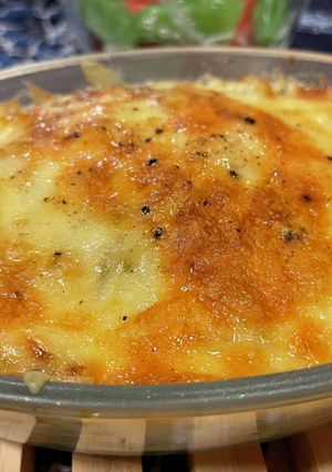 セロリ入りカニグラタン-レシピのメイン写真