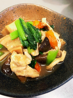鶏肉の治部煮-レシピのメイン写真