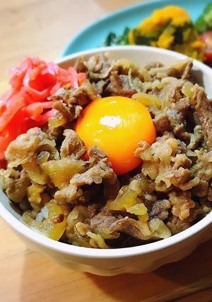 旦那も作れる!簡単15分!煮るだけ牛丼-レシピのメイン写真