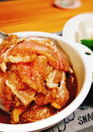 豚肉で☆手作り味付けジンギスカン-レシピのメイン写真