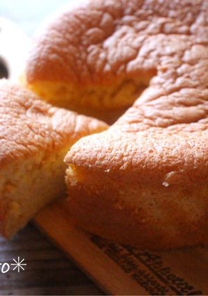 mシフォンケーキのようなスポンジケーキ-レシピのメイン写真