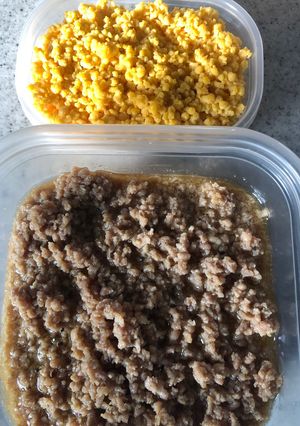 鍋1つで作り置き二色丼の具-レシピのメイン写真
