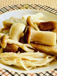きのことじゃこ天の炒め物-レシピのメイン写真