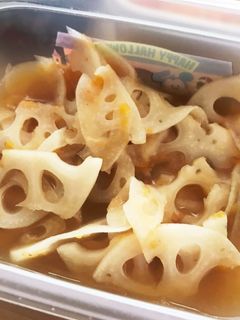 れんこんの梅甘酢煮-レシピのメイン写真