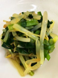 ニラともやしのナムル カレーフレーバー-レシピのメイン写真