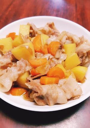 レンジで時短◎肉じゃが-レシピのメイン写真