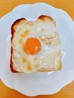 カルボナーラ風トースト-レシピのメイン写真