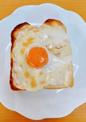カルボナーラ風トースト-レシピのメイン写真