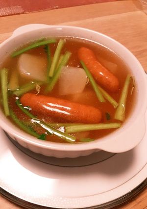 簡単♪かぶのローズマリー風スープ-レシピのメイン写真