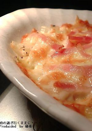 じゃがいもベーコンチーズ焼き-レシピのメイン写真