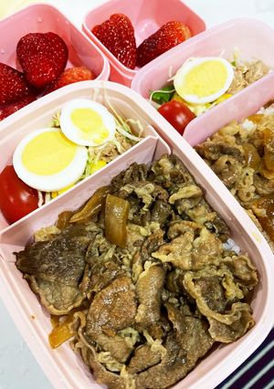 手抜き弁当-レシピのメイン写真
