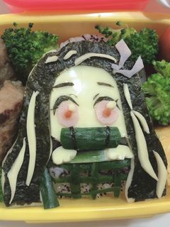 簡単キャラ弁 ねずこ-レシピのメイン写真