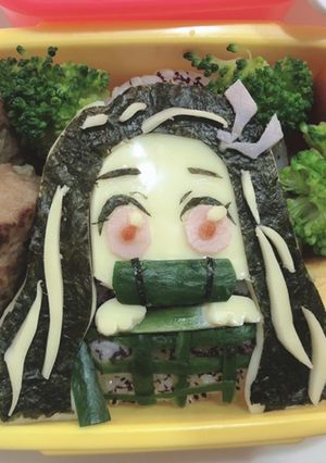 簡単キャラ弁　ねずこ-レシピのメイン写真