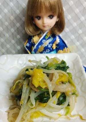 リカちゃん♡はっさく塩こしょう野菜炒め♪-レシピのメイン写真