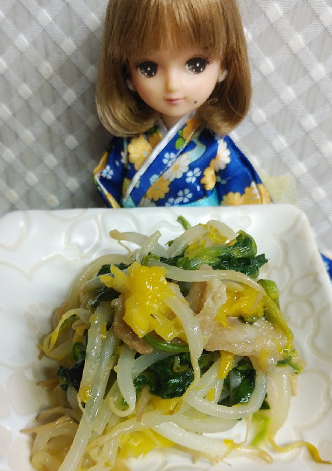 リカちゃん♡はっさく塩こしょう野菜炒め♪-レシピのメイン写真