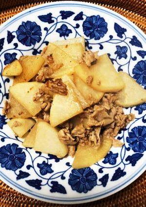 材料2つ♪豚こま大根-レシピのメイン写真