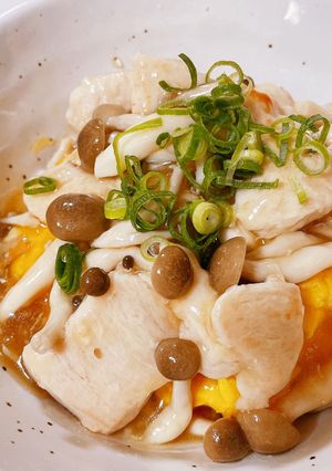 鶏ももとしめじのあんかけ丼-レシピのメイン写真