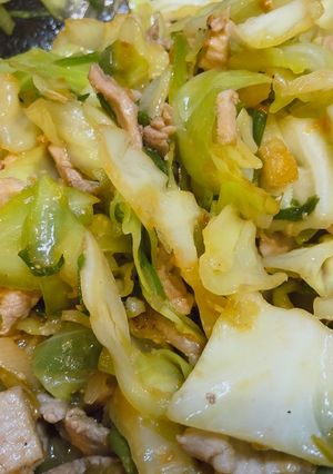 春キャベツと豚肉のホイコーロー風-レシピのメイン写真