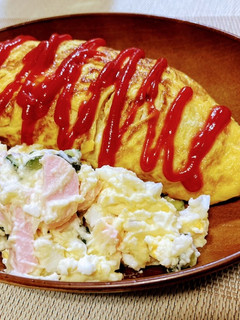 牛肉と枝豆のオムライス☆-レシピのメイン写真