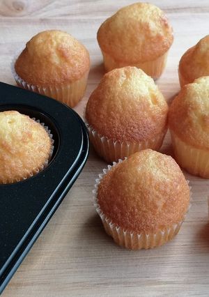 サラダ油でミニカップケーキ☆-レシピのメイン写真
