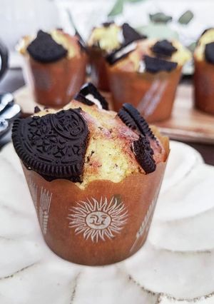 クリームチーズでしっとりオレオマフィン-レシピのメイン写真